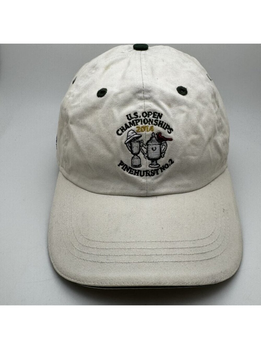 US Open Championships 2014 Pinehurst No.2 Golf Hat Cap Adjustable USGA AHEAD